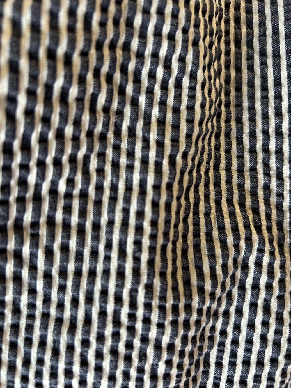 Ann Taylor Striped Tie-Waist Midi Skirt in Gray - Picture 9 of 9